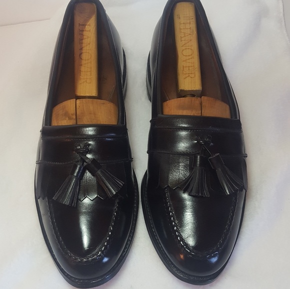 Allen Edmonds Newport Quilted Tassel Loafers, Made in USA, 10D, Men's Size 11